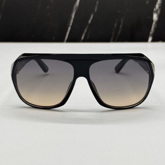 NEW TOM FORD TF908 01B WOMEN SUNGLASSES TOM FORD HAWKINGS-02 FT0908/S - Picture 2 of 11